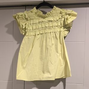 Marc New York Women's Ruffled  Blouse